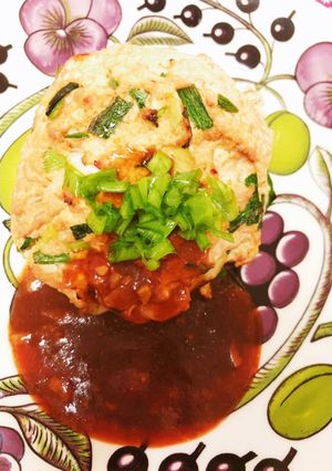 麻婆ハンバーグ-レシピのメイン写真