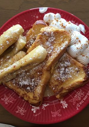 バナナが甘〜い！フレンチトースト-レシピのメイン写真