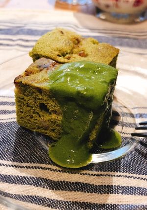 レンジで簡単！おから抹茶ケーキ-レシピのメイン写真