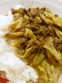 超簡単♪キャベツ入りキーマカレー-レシピのメイン写真