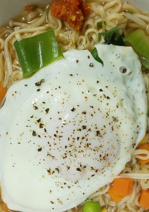 残り物で簡単具沢山ラーメン-レシピのメイン写真