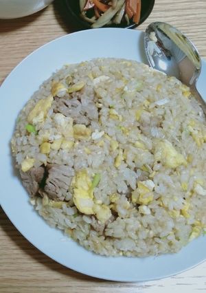 簡単！！チャーシューから手作りチャーハン-レシピのメイン写真