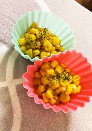 レンジで簡単付け合わせ☆コーンバター醤油-レシピのメイン写真