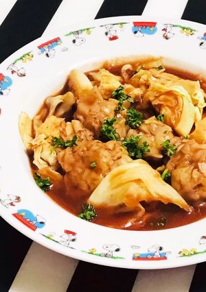 炊飯器で焼売アレンジ ロールキャベツ風-レシピのメイン写真