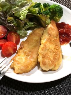 鶏ささみのピカタ-レシピのメイン写真