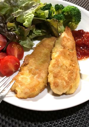 鶏ささみのピカタ-レシピのメイン写真
