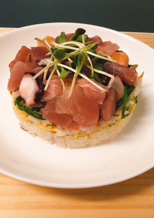 雛祭りにケーキちらし寿司-レシピのメイン写真