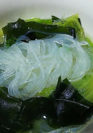 レタスと春雨の中華スープ-レシピのメイン写真