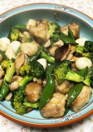 春野菜と鶏肉の中華炒め-レシピのメイン写真