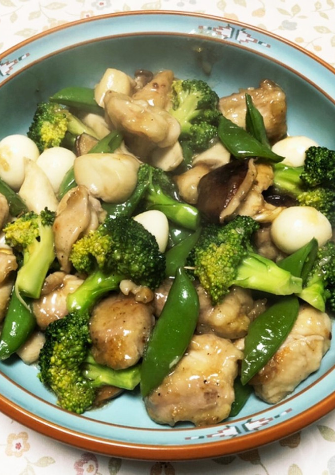 春野菜と鶏肉の中華炒め-レシピのメイン写真