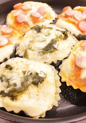 フライパンで♪もちもちパン！ランチにも◎-レシピのメイン写真