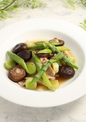 簡単フレンチ！豚肉と椎茸のブイヨン煮-レシピのメイン写真