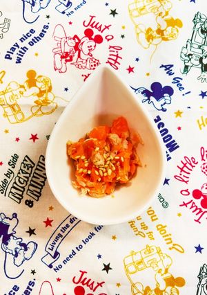 離乳食中期✩.*˚にんじんしりしり風-レシピのメイン写真