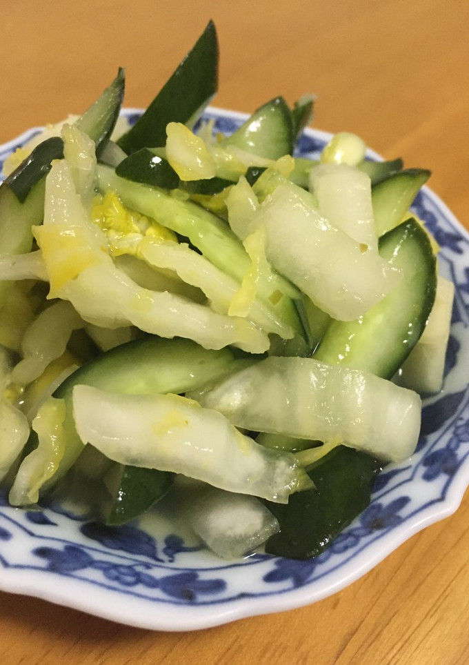 簡単浅漬け☆柚子胡椒風味-レシピのメイン写真