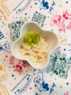 離乳食中期✩.*˚鶏そぼろのポテサラ-レシピのメイン写真