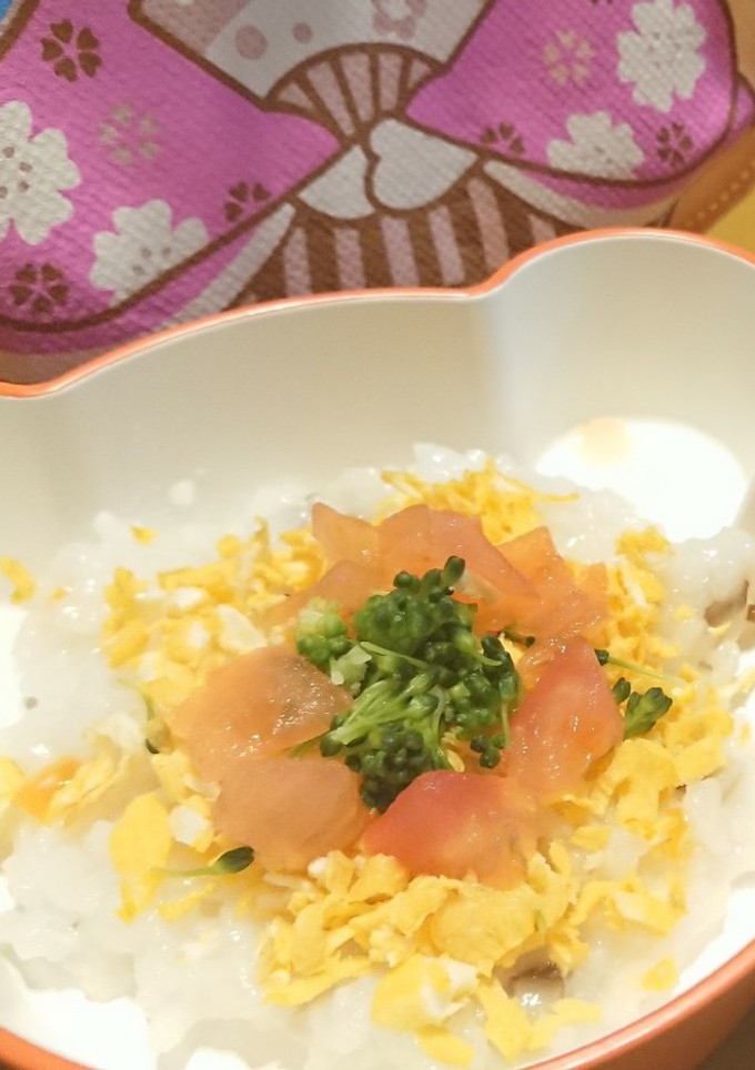 【離乳食後期】初節句のちらし風おかゆ-レシピのメイン写真