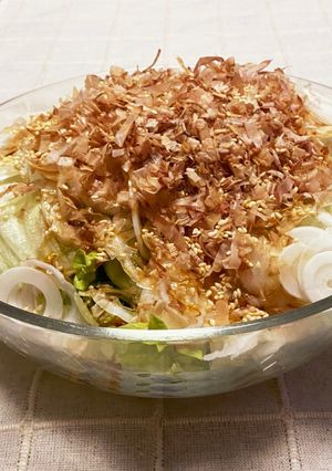 ☆大量消費♪レタス・玉ねぎの和風サラダ☆-レシピのメイン写真