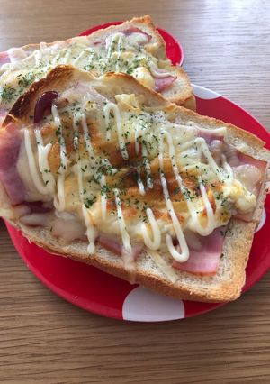 HBで作る簡単ピザトースト-レシピのメイン写真