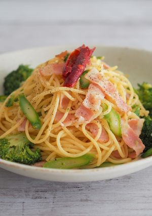 液体塩こうじでかんたんペペロンチーノ☀-レシピのメイン写真