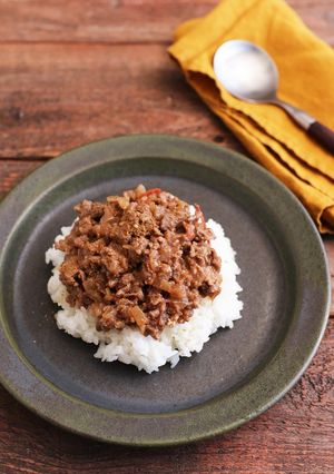 ラムキーマカレー-レシピのメイン写真