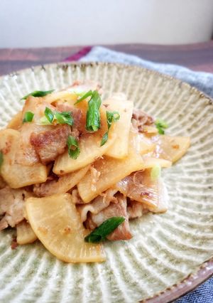 梅香る～豚バラ大根の梅照り焼き-レシピのメイン写真