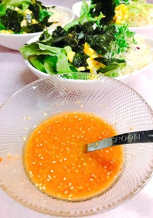 簡単な材料でチョレギ風ドレッシング-レシピのメイン写真