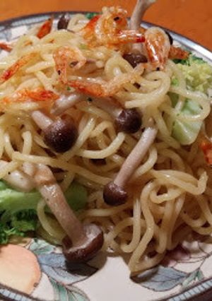 桜えび焼きそばマヨソテー-レシピのメイン写真