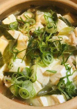 鶏肉と豆腐の赤味噌ネギ生姜雑炊-レシピのメイン写真