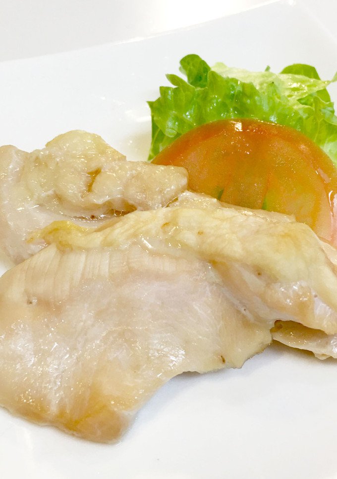 鶏むね肉漬け焼き【クエだしの素】：よか魚-レシピのメイン写真