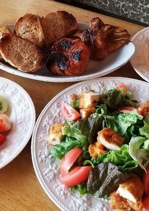 朝ごはん！チキン南蛮サラダ-レシピのメイン写真