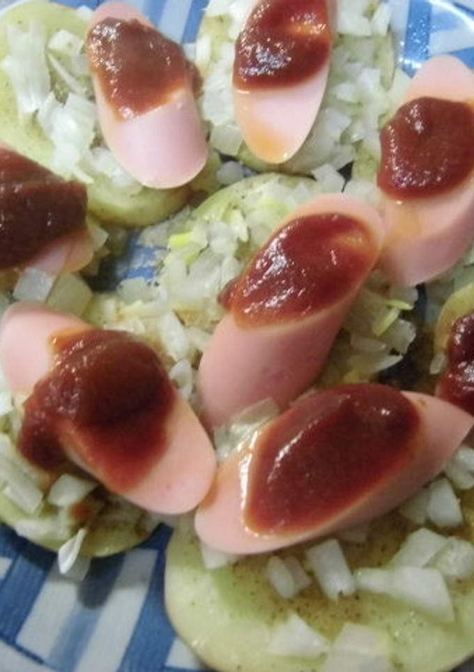 ギョニソとジャガイモのレンジ蒸し-レシピのメイン写真