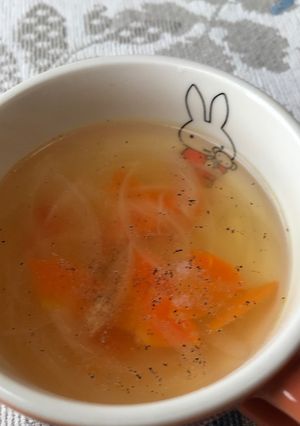 ちょー簡単コンソメスープ-レシピのメイン写真