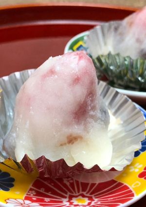 切り餅イチゴ大福-レシピのメイン写真