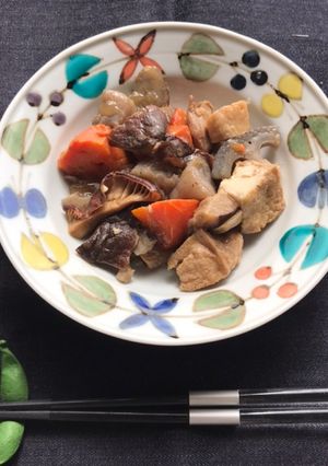 野菜たっぷり筑前煮♪-レシピのメイン写真