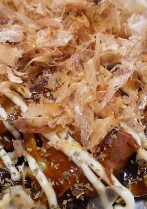 安い！卵不要！キャベツと豚肉お好み焼き☆-レシピのメイン写真