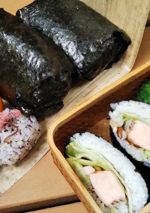 低レクチン弁当☆どこでもおにぎりサンド♪-レシピのメイン写真
