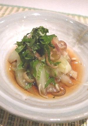 七夕にも☆つるっと茄子そうめん-レシピのメイン写真