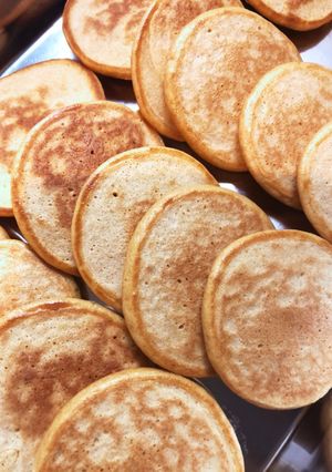 きなこパンケーキ【手づかみ食べ】-レシピのメイン写真
