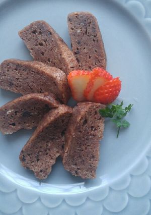 食品ロスを減らす❗️パン粉のケーキ-レシピのメイン写真