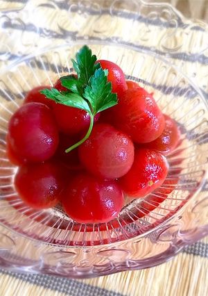 ミニトマトのお浸し♪-レシピのメイン写真