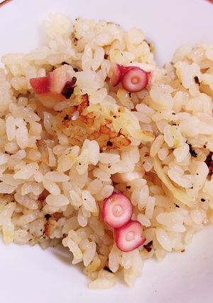 お釜で炊くたこ飯★-レシピのメイン写真