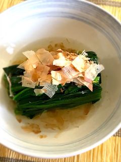 ほうれん草の簡単お浸し♪-レシピのメイン写真