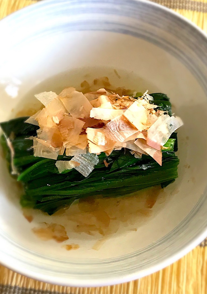 ほうれん草の簡単お浸し♪-レシピのメイン写真