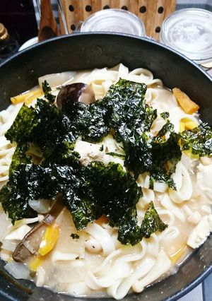 野菜たっぷりきしめん(*^ー^)ノ♪-レシピのメイン写真