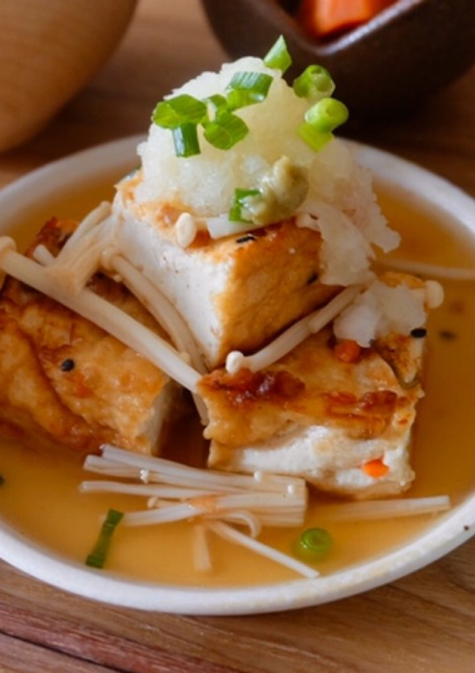 簡単♪厚揚げの揚げ出し豆腐風-レシピのメイン写真