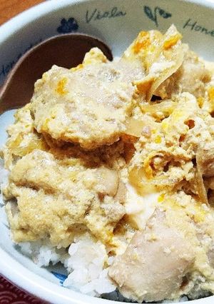 簡単、お手軽親子丼-レシピのメイン写真