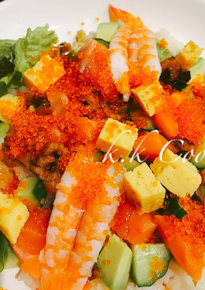 簡単！海鮮ちらし飯-レシピのメイン写真