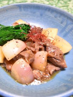 かぶと牛スジの花椒煮-レシピのメイン写真
