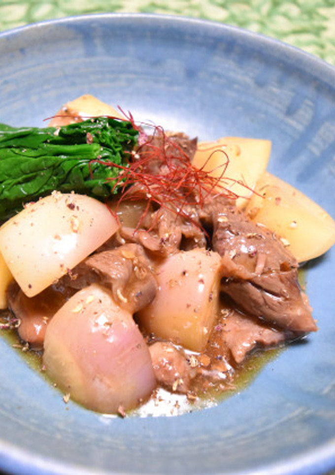 かぶと牛スジの花椒煮-レシピのメイン写真