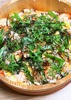 雛祭り！　パパ渾身のちらし寿司-レシピのメイン写真